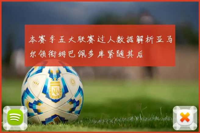本赛季五大联赛过人数据解析亚马尔领衔姆巴佩多库紧随其后