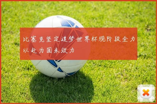 比塞克坚定追梦世界杯现阶段全力以赴为国米效力